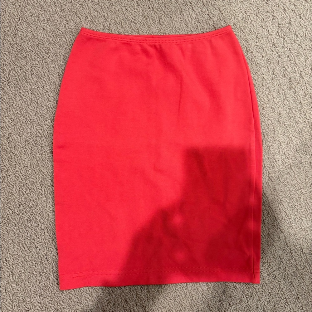 American Apparel Red Skirt